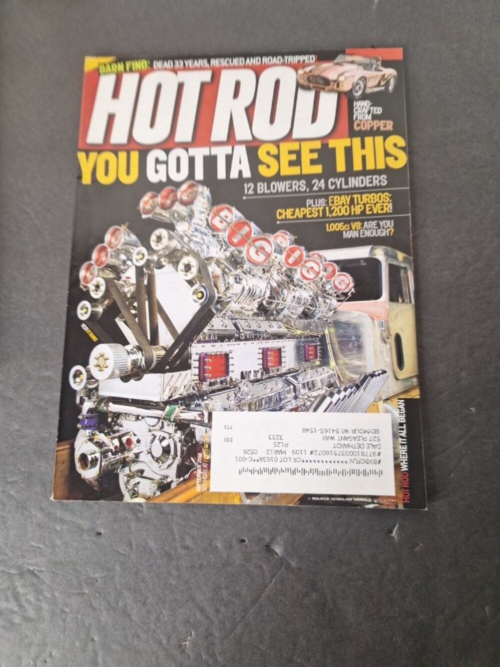 HOT ROD MAGAZINE FULL YEAR 2011.....COMPLETE TWELVE ISSUES JAN to DEC - Picture 4 of 13